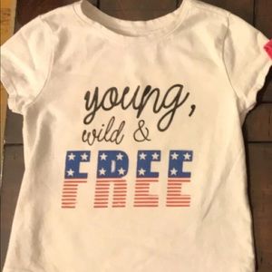 Young, Wild & free - infant, toddler T-shirt